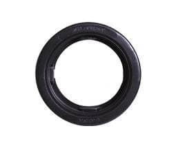 2 1/2" Round Black Vinyl Grommet