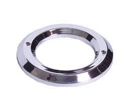2 1/2" Round Chrome Plastic Grommet Cover