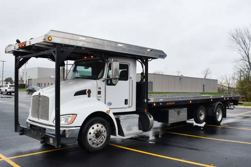 2019 KENWORTH T370 REG CAB 4X2 JERR-DAN CARRIER 4-CAR
